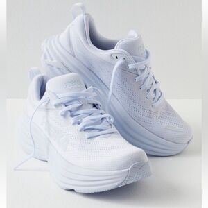 HOKA BONDI 8 WOMEN’s WHITE